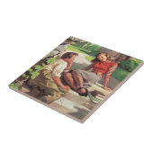 Vintage Liebe und Romantik, Schulliebe Fliese (Seite)