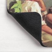 Vintage Liebe und Romantik, Schulliebe Mousepad (Ecke)