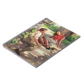 Vintage Liebe und Romantik, Schulliebe Notizblock (Linke Seite)