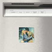 Vintage Liebe und Romantik, Weihnachts-Tanz Magnet (In Situ (Geschirrspüler))