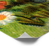 Vintage Liebe Valentine Collage Poster (Ecke)