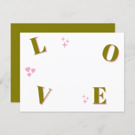 Vintage LIEBE Valentinstag Custom Fotos Postkarte