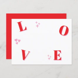 Vintage LIEBE Valentinstag Custom Fotos Postkarte