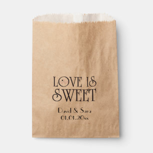 Vintage Liebe Vogel Liebe ist Sweet Fevor Taschen Geschenktütchen