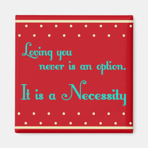 Vintage Liebe zitiert Magneten Magnet