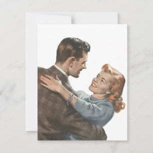 Vintage-Liebesromanze Frischvermählte - Sollen wir Ankündigung