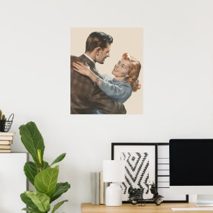 Vintage-Liebesromanze Frischvermählte - Sollen wir Poster