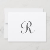 Vintage Liebesvögel Geburtstag rote Akzente Hochze RSVP Karte (Rückseite)