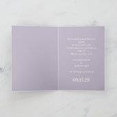 Vintage Liebesvögel Hochzeitseinladung Einladung (Innenseite)