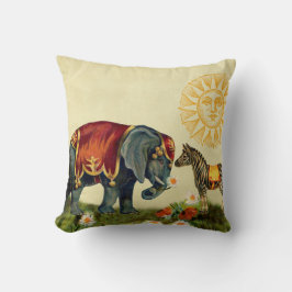 Vintage Liebevalentine-Collage Kissen