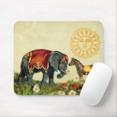 Vintage Liebevalentine-Collage Mousepad (Mit Mouse)