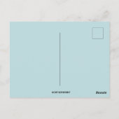 Vintage Liebhaber am Mondvalentinstag Postkarte (Rückseite)