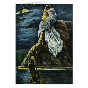 Vintage Liebhaber-Karte