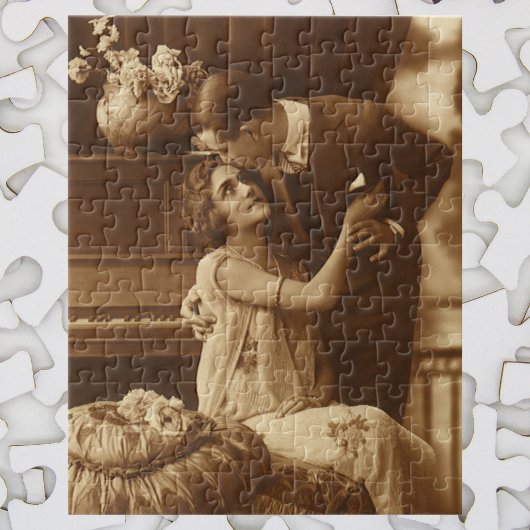Vintage Liebhaber, Liebe Romantische Musik Puzzle