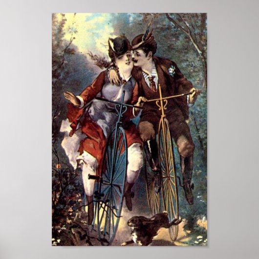 Vintage Liebhaber Poster (Vorne)