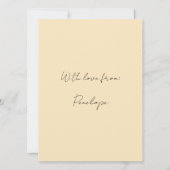 Vintage Liebhaber tanzen Valentinstag Card Karte (Rückseite)