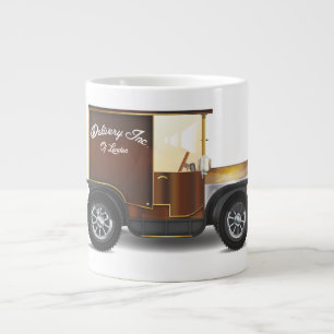 Vintage Lieferwagen Jumbo-Tasse