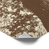 Vintage Life Print Poster (Ecke)