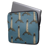 Vintage lighthouse pattern laptopschutzhülle (Vorderseite Links)