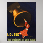 Vintage Likörwerbung Poster (Vorne)