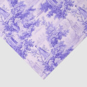 Vintage lila Freude Seidenpapier (Detail)