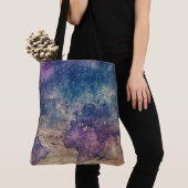 Vintage Lila Himmelsweltkarte (13) Tasche (Von Nahem)