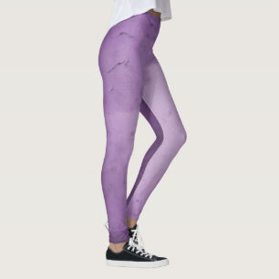 Vintage Lila Lavendelfarben Mädchen Leggings