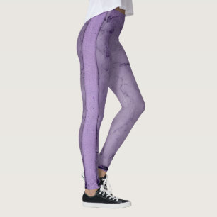 Vintage-Lila-Marmor-Leggings - Lavendel-Geschenk Leggings