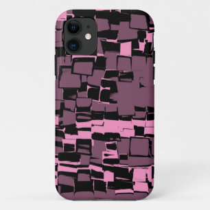 Vintage-lila Mosaik-Grafikdesign Case-Mate iPhone Hülle
