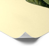 Vintage Lilac-Blume Poster (Ecke)