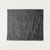 Vintage Lilie | Hintergrund der Grunge Damask Wandteppich (Vorderseite (Horizontal))