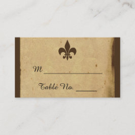 Vintage Lilie Hochzeiten Platzkarten