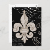 Vintage Lilie..postcard Postkarte (Vorne/Hinten)