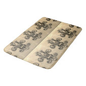 Vintage Lilien-französische inspirierte Badematte (Schrägansicht)