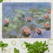 Vintage Lilien Handtuch (Gefaltet)