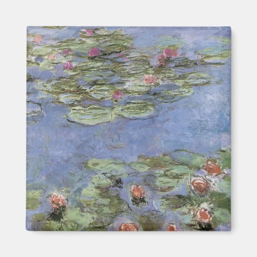 Vintage Lilien Magnet (Vorne)