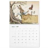 Vintage Limericks Whimsical Animals | Unsinn Kalender (Mär 2027)