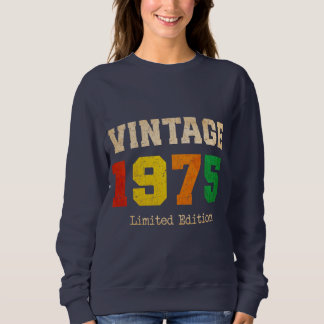 Vintage limitierte Auflage 1975 - 50. GeburtstagsR Sweatshirt