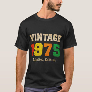 Vintage limitierte Auflage 1975 - 50. GeburtstagsR T-Shirt