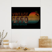 Vintage limitierte Auflage von 1990 Poster (Küche)
