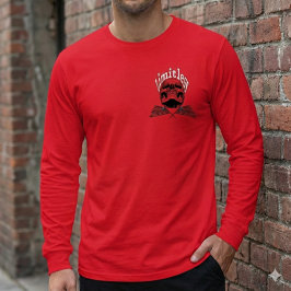 Vintage Limitless Totenkopf Langarmshirt T-Shirt