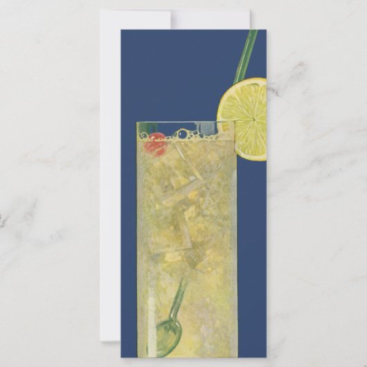 Vintage-Limonade oder Fruchtsoda, Getränke (Vorderseite)