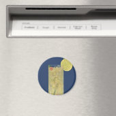 Vintage-Limonade oder Fruchtsoda, Getränke Magnet (In Situ (Geschirrspüler))