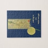 Vintage-Limonade oder Fruchtsoda, Getränke Puzzle (Horizontal)