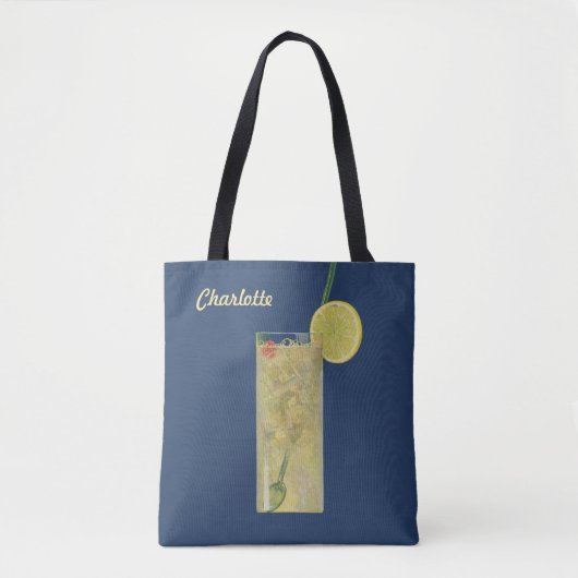 Vintage-Limonade oder Fruchtsoda, Getränke Tasche (Vorderseite)