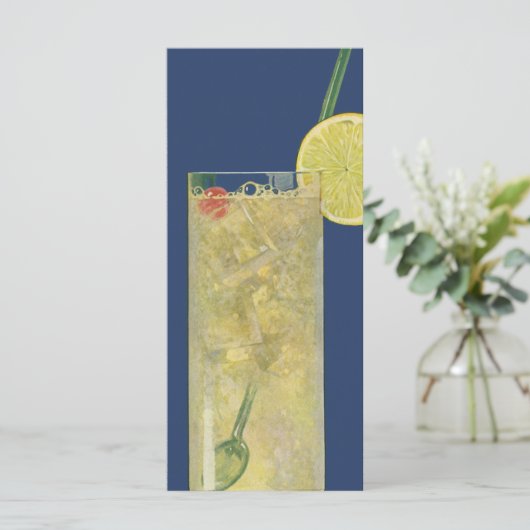 Vintage Limonade oder Fruchtsonde, Getränke Geträn (Stehend Vorderseite)