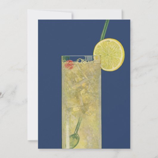 Vintage Limonade oder Fruchtsonde, Getränke Geträn (Vorderseite)