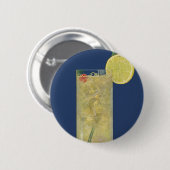 Vintage Limonade oder Fruchtsonde, Getränke Geträn Button (Vorne & Hinten)