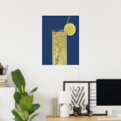 Vintage Limonade oder Fruchtsonde, Getränke Geträn Poster (Heimbüro)