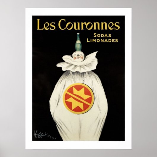 Vintage Limonade-Soda-Werbung Poster (Vorne)